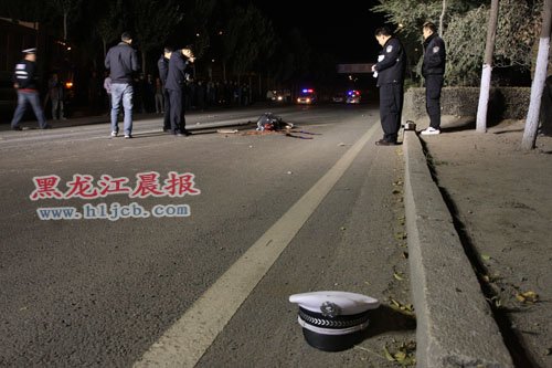 图为事故现场。