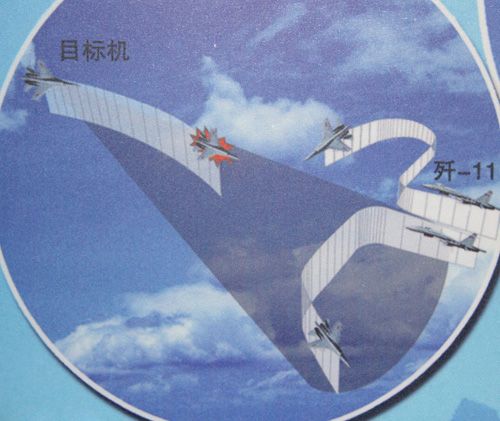 组图:空军解密歼-11拦截F-16全过程