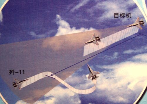 组图:空军解密歼-11拦截F-16全过程