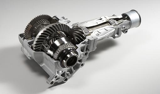 图为三菱的SST双离合变速器