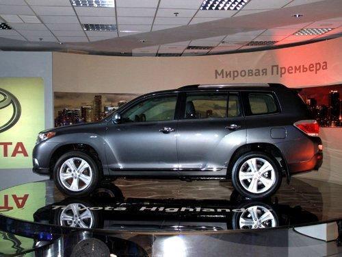 改款汉兰达莫斯科车展首发 外观改进/动力不变