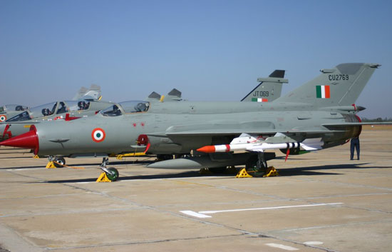 印度空军米格-21战斗机