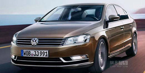 PASSAT B7最新假想图曝光 2011年垂直引入国内
