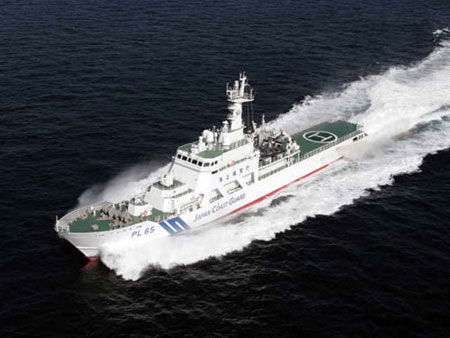 渔政310船配芬兰发动机 跑赢日本最新巡逻船