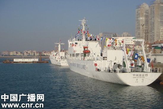近日，“中国海监15”和“中国海监23”巡航执法海监船编入海监序列