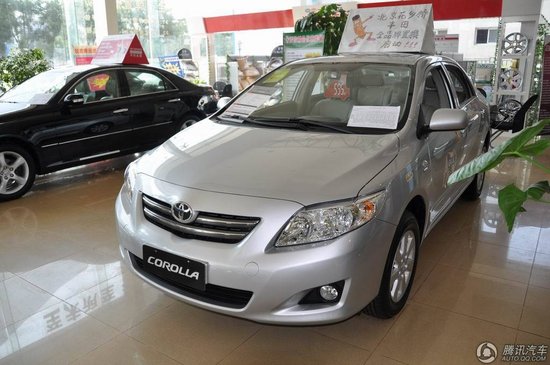 2009款卡罗拉1.6L GL AT天窗特别版 到店实拍